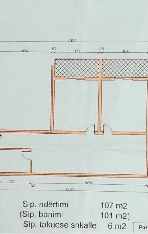 Ne Laprake(NE HYRJE) Shitet Apartament 2+1