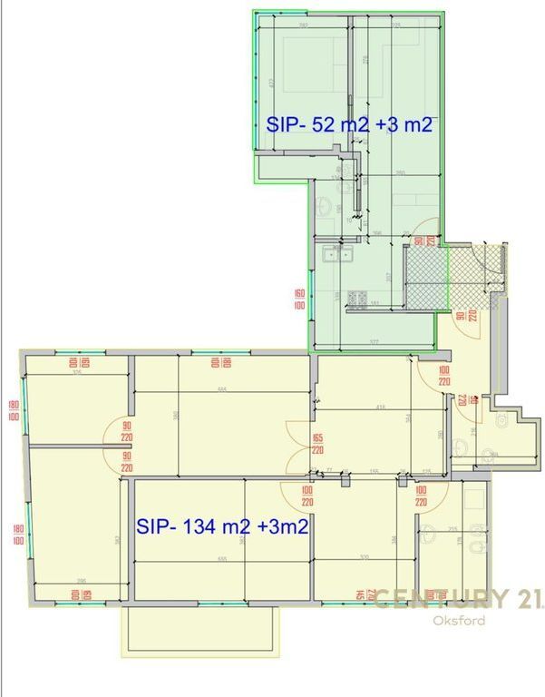 VICINO A SELVIS IN VIA SIRI KODRA, VENDESI 2 APPARTAMENTI 3+1+2 E APPARTAMENTO 1+1 422,400 €