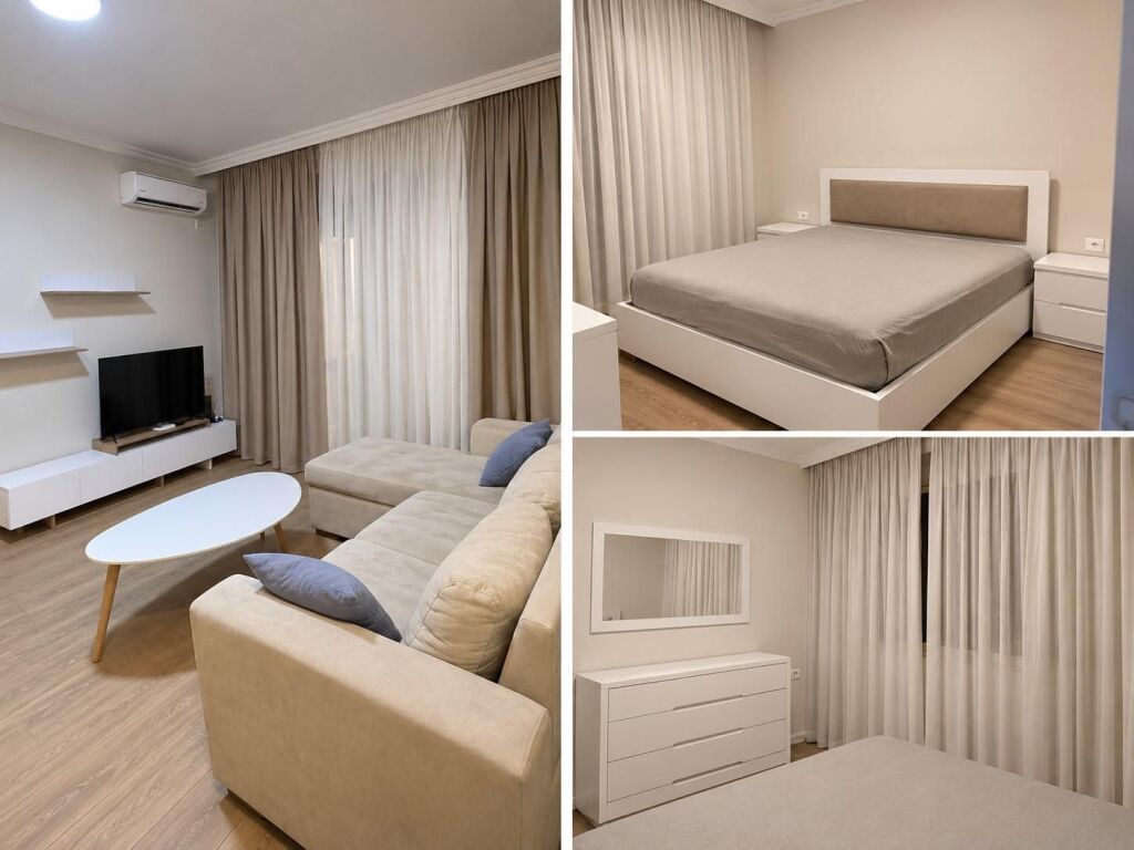 Qera | Apartament 1 + 1 | Liqeni i Thatë | 500 €/muaj