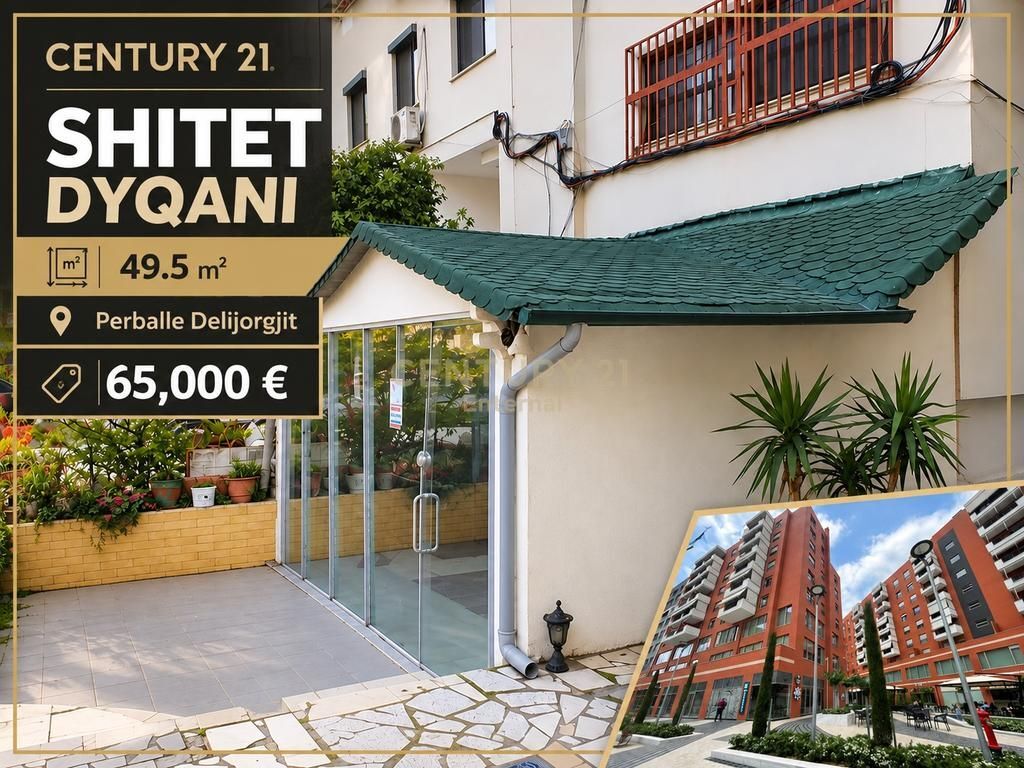 Ish Parku - Negozio in Vendita Piano Terra 49.5m2 Adiacente al Complesso Delijorgji