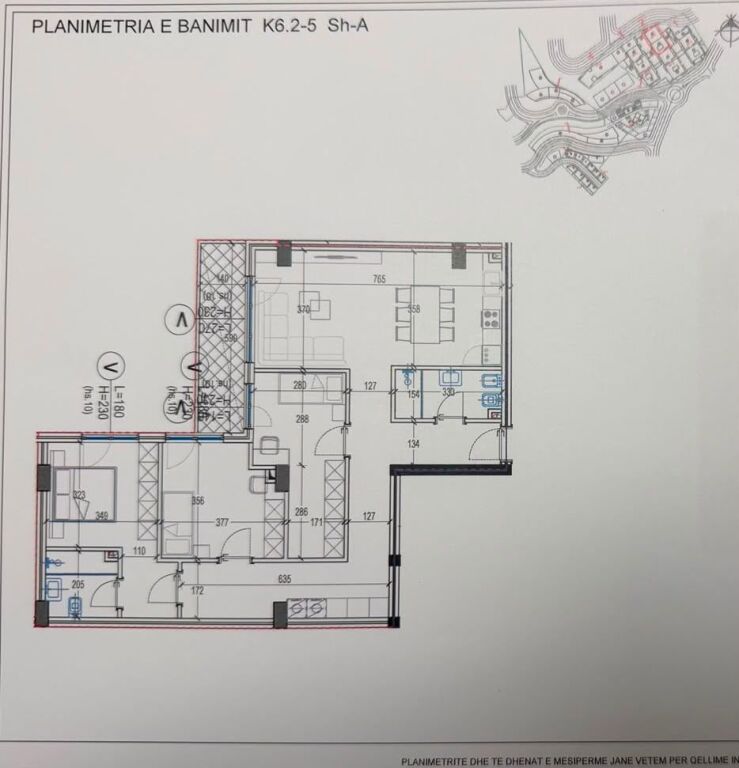 APPARTAMENTO 3+1 IN VENDITA | RESIDENZA KODRA E DIELLIT 2