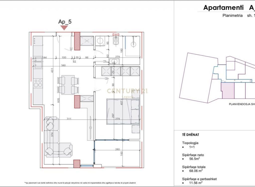 🏠 APARTMENT 1+1 FOR SALE – FRESK Legacy150312
