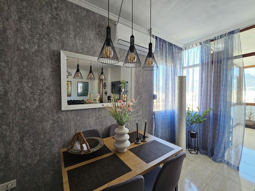 🏡 Furnished 1+1 apartment for rent, 11th floor, not the last  📍bogdanve street   ⁠Price: 70,000 * ⁠leke