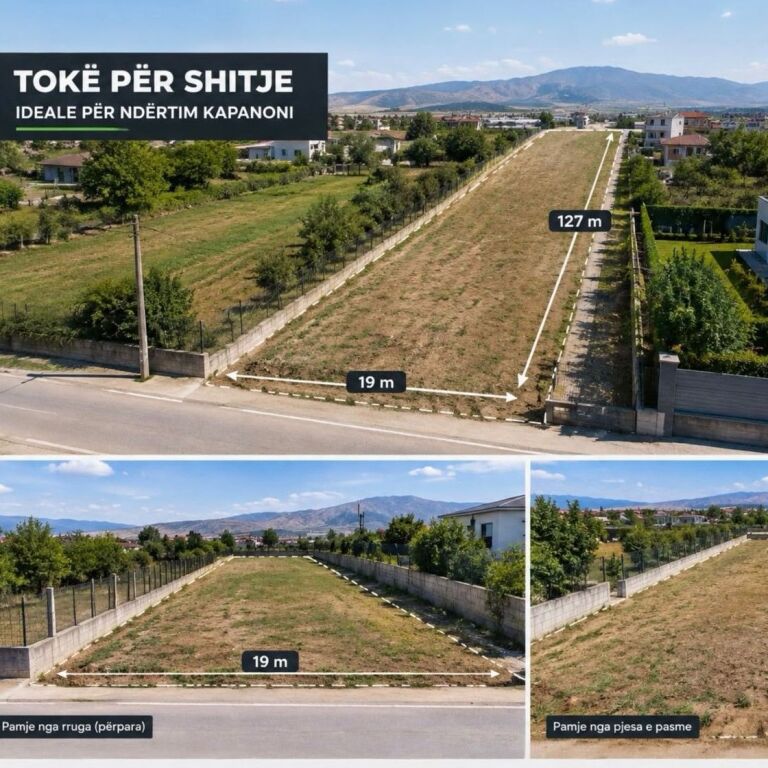 🌿🏗️ SHITET TOKË TRUALL – PRANË BRUNESIT | AUTOSTRADA TIRANË–DURRËS 🏗️🌿