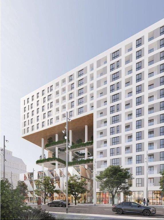 Bulevardi i Ri, tek San Paulo Boulevard Rezidence shitet apartament 1+1 Tirana ID 5661