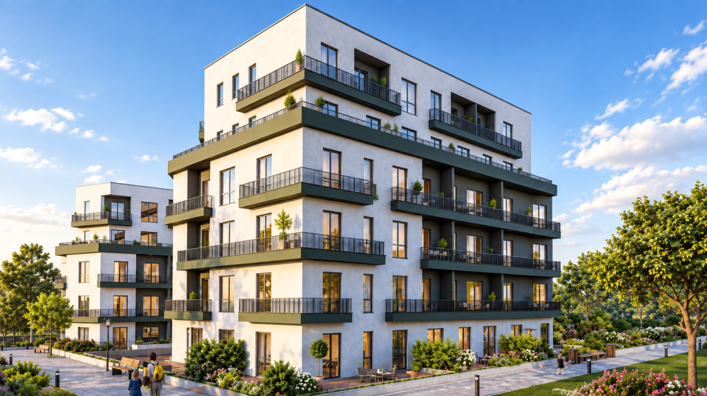 SHITET APARTAMENT 2+1 | ALUNA 4 – PASKUQAN