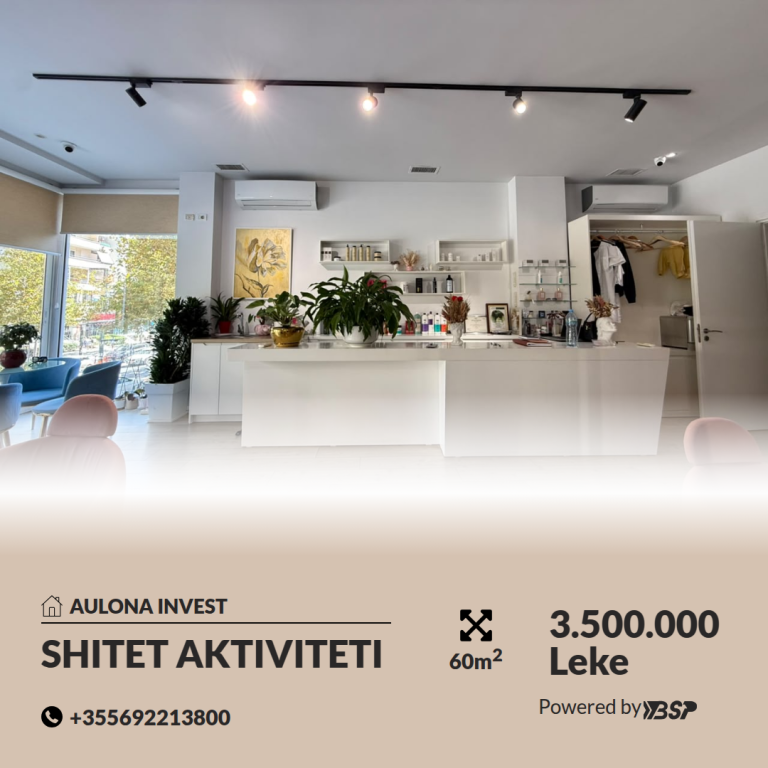 💎 AKTIVITET I KONSOLIDUAR BEAUTY &amp; ESTETIKË NË SHITJE – VLORË