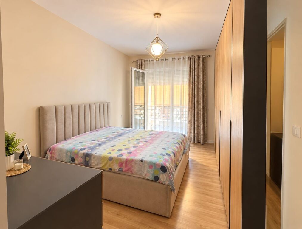 # FOR RENT: 2+1+2 Balconies 📍 Golden Park Residence (Opposite American Hospital 3) - 65,000 ALL/Month - AREA 100m² - 5th Floor - Orientation: SOUTH 🌞 - New Building