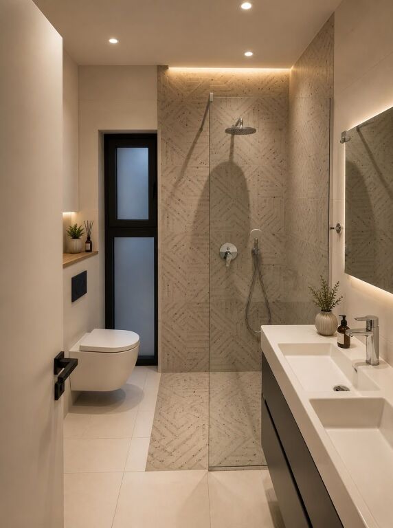 Apartament 2+1 me oborr &amp; post parkimi me qira – O2 Residence, Farkë !