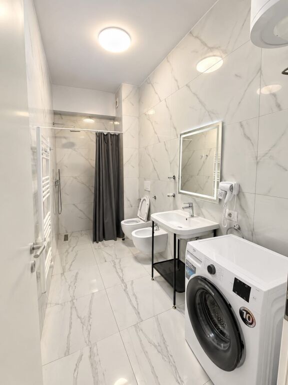 # FOR RENT: 2+1+2 BATHROOMS 📍 New Boulevard (Siri 2 Residence - Siri Kodra St.) - 55,000 ALL/Month - New Building Y.2024 - 5th Floor || Ready to Move In ✨