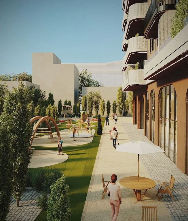 🌇Te ARCADIA RESIDENCE Shitet apartament 2+1, prane Amerikan 2✨