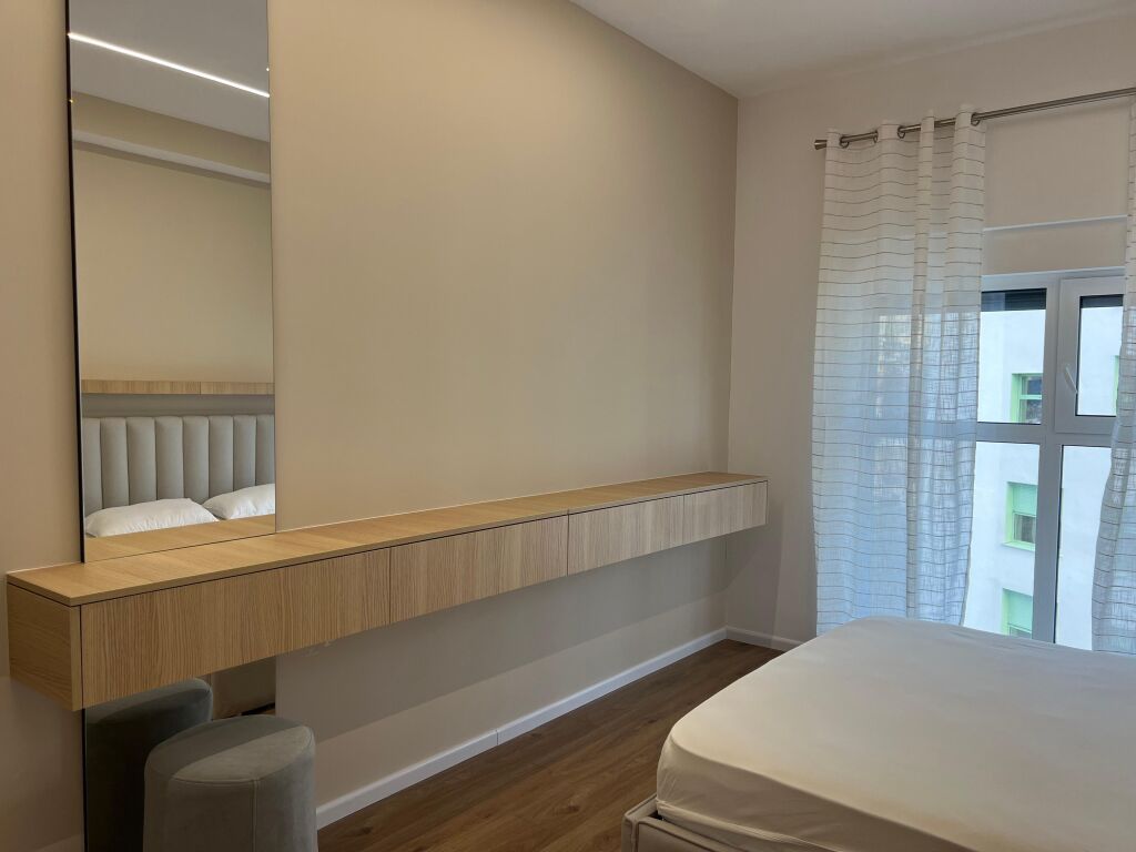 🏢Ne zonen e Ali Demit,Rezidenca Kadiu jepet me qera apartament ,1+1,i sapo mobiluar 50,000Leke   