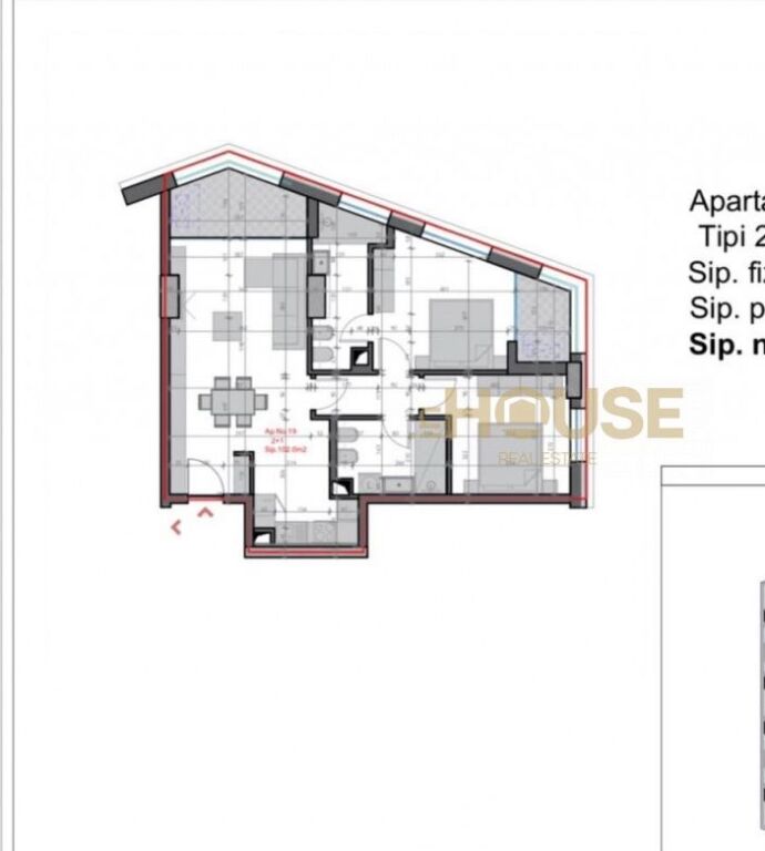 APARTAMENT 2+1 +2 NE SHITJE TE FARMACIA 10