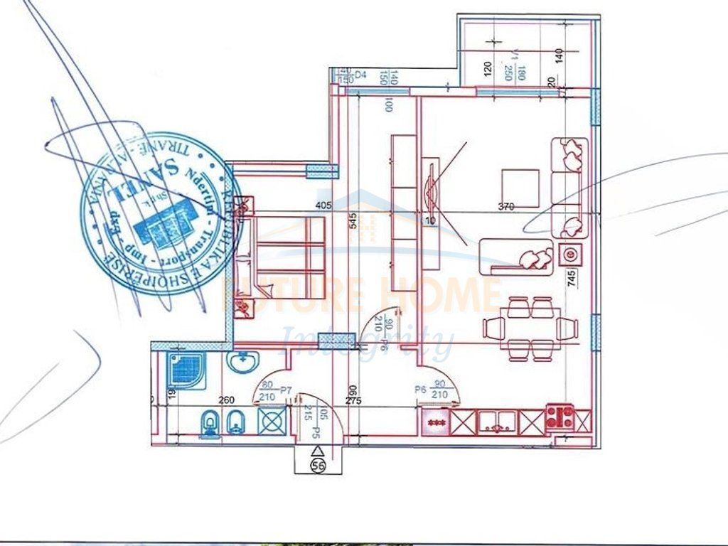 In vendita, Appartamento 1+1, Residenza Space City, Tirana.