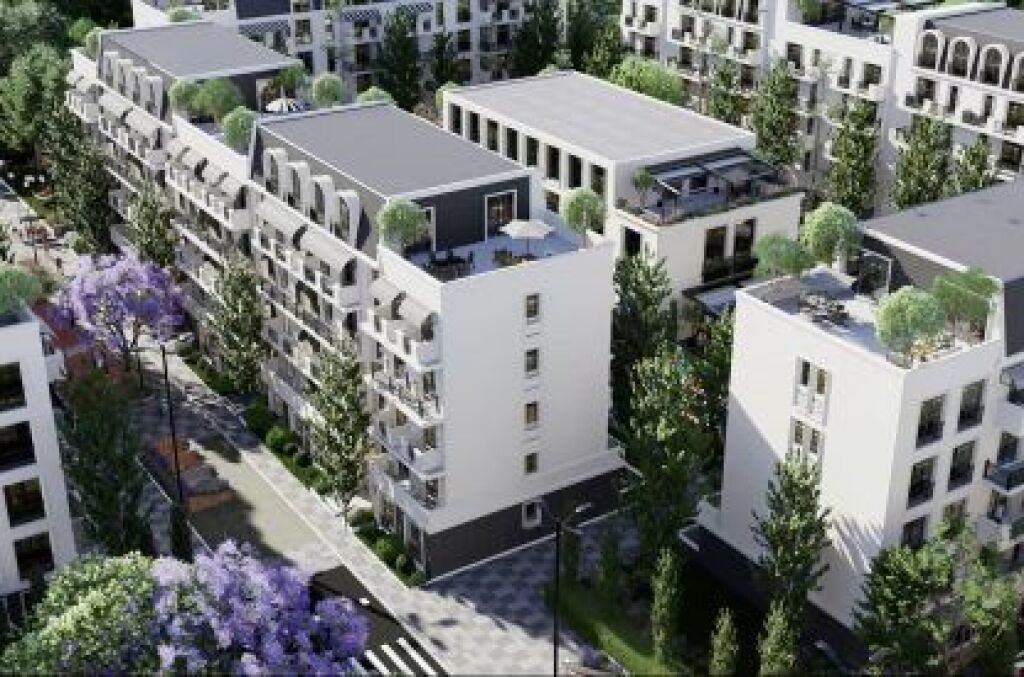 Shitet apartament 2+1+2 ne Cielo Residence, prane Teg!
