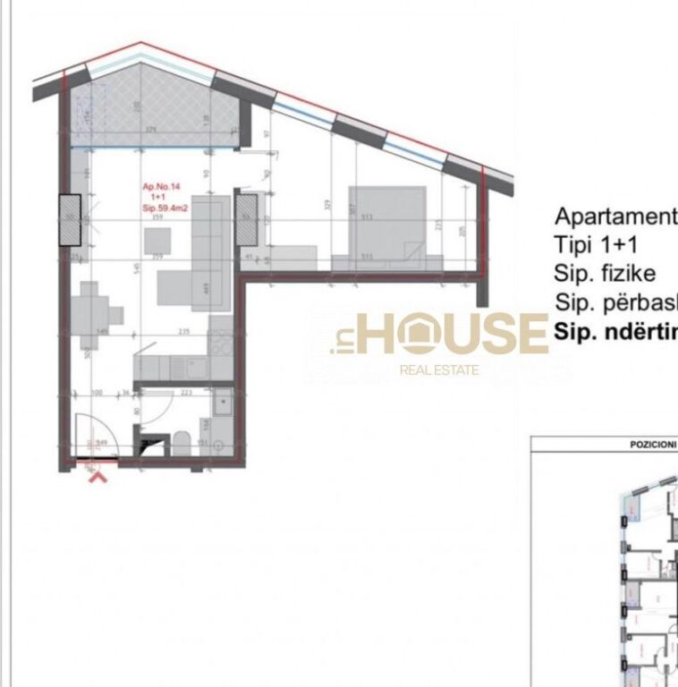 APARTAMENT 1+1 NE SHITJE TE FARMACIA 10
