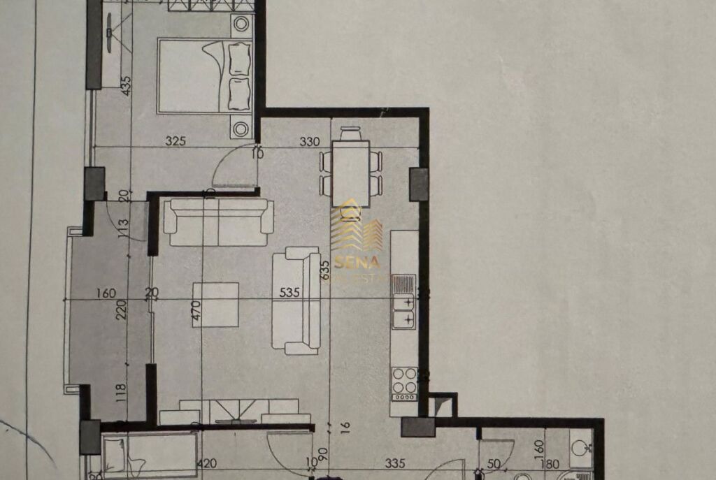 Shitet Apartament 2+1+2+blk+Post Parkimi, Inxhinieria e Ndertimit , 299.000 Euro