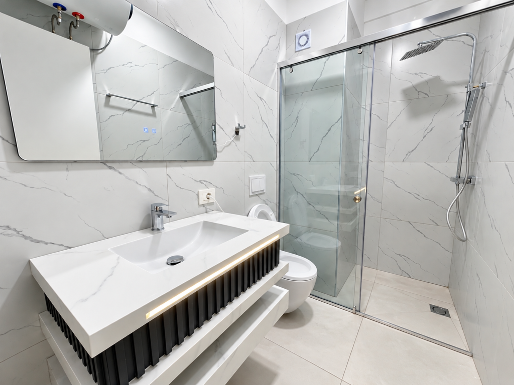 Apartment 2+1+2 for rent at Mine Peza