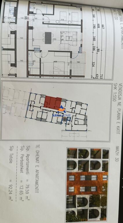 SHITET APARTAMENT 2+1+BALLKON "LAKESIDE RESIDENCE, PASKUQAN" 10.146.400 LEKE