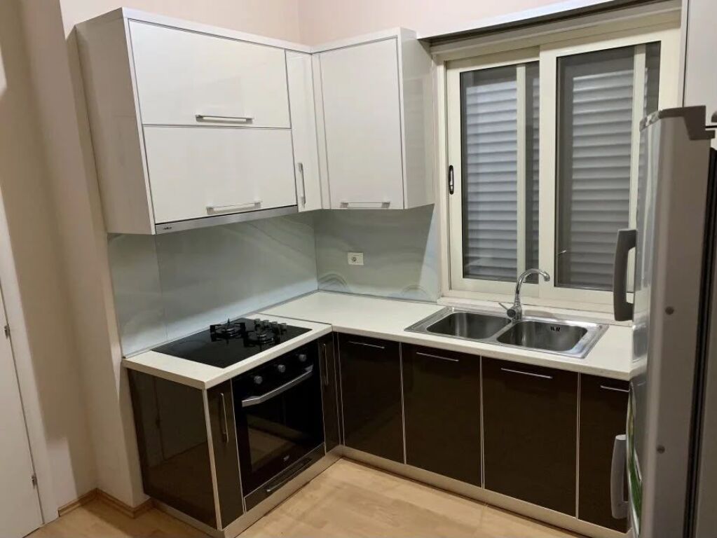 # FOR RENT: 2+1+Large Veranda 📍 German Villas - 5 Min. from Elbasan St. (140 m²) | 4th Floor || 55,000 ALL/Month