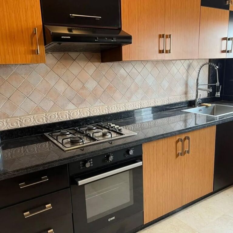 Near the American embassy, a 2+1+2 apartment is for rent.