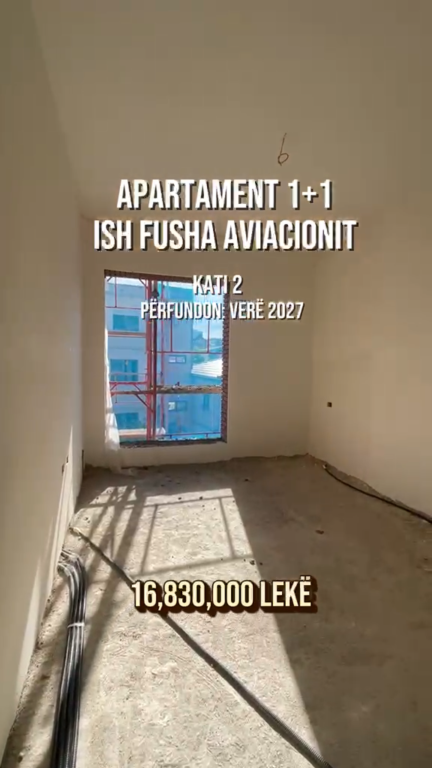Apartament 1+1, Fusha Aviacionit!