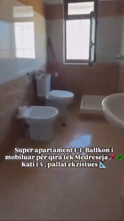 Apartament 1+1 per qera tek Medreseja !