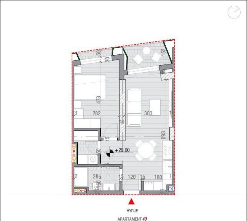 Shitje | Apartament 1 + 1 | Astir | 104625 €