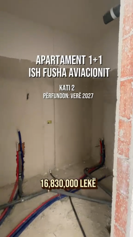 Apartament 1+1, Fusha Aviacionit!