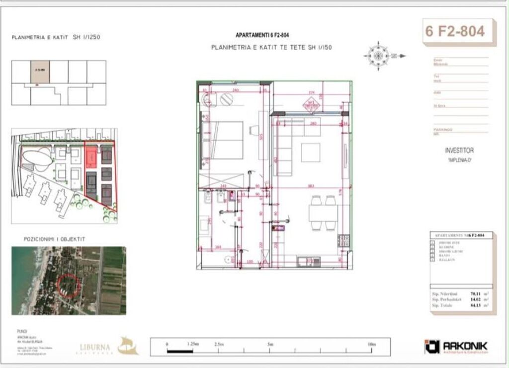 SHITET APARTAMENT 1+1 – REZIDENCA LIBURNA!
