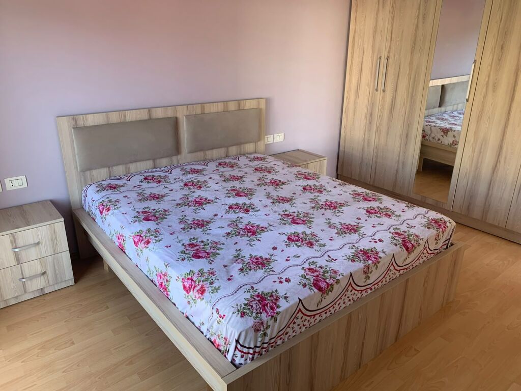 # FOR RENT: 2+1+Large Veranda 📍 German Villas - 5 Min. from Elbasan St. (140 m²) | 4th Floor || 55,000 ALL/Month