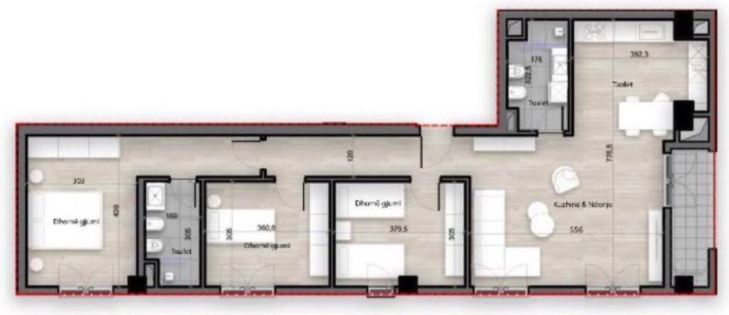 For sale APARTMENT 3+1+2+Parking at SPLENDOR RESIDENCE