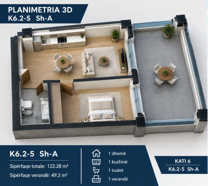 📢OCCASIONE📢   Vendesi in vendita 1+1 Kodra e Diellit 2