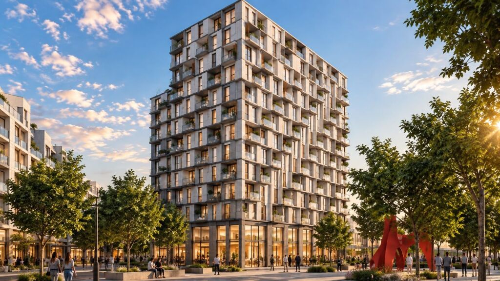 Shitet Apartament 1+1 tek Viva 3 Residence
