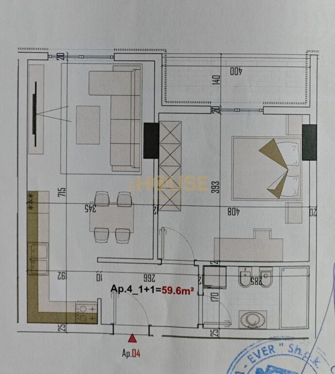 APPARTAMENTO 1+1 IN VENDITA A PASKUQAN