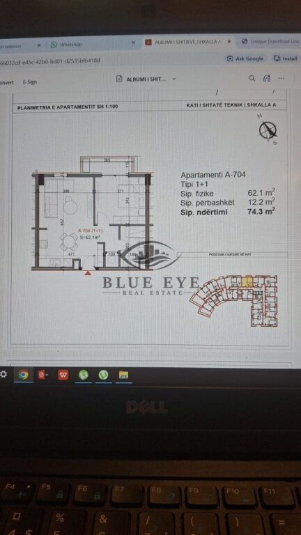 STUDIO PËR SHITJE – TIKTAALIK RESIDENCE ,QERRET, DURRËS