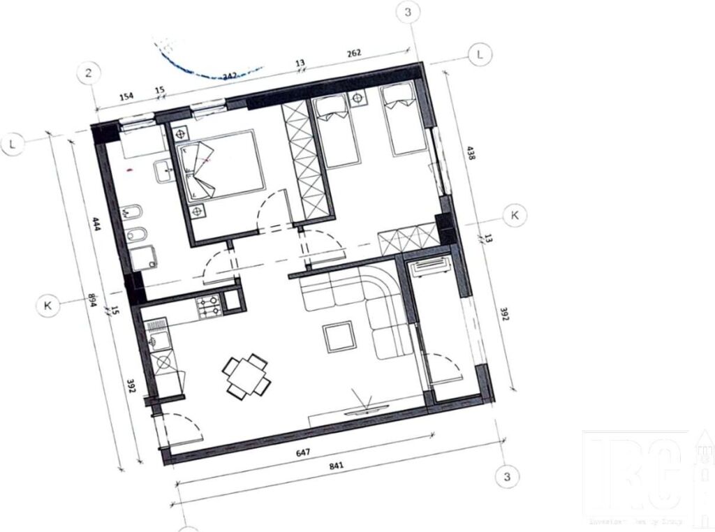 Apartament 2+1 tek Rezidenca Kaimi ne Ali Dem!