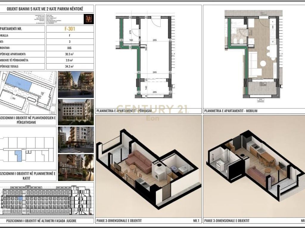 STUDIO IN VENDITA NEL RESIDENCE VIZION 3, MALI I ROBIT - PAGAMENTO A RATE! 41.040 €