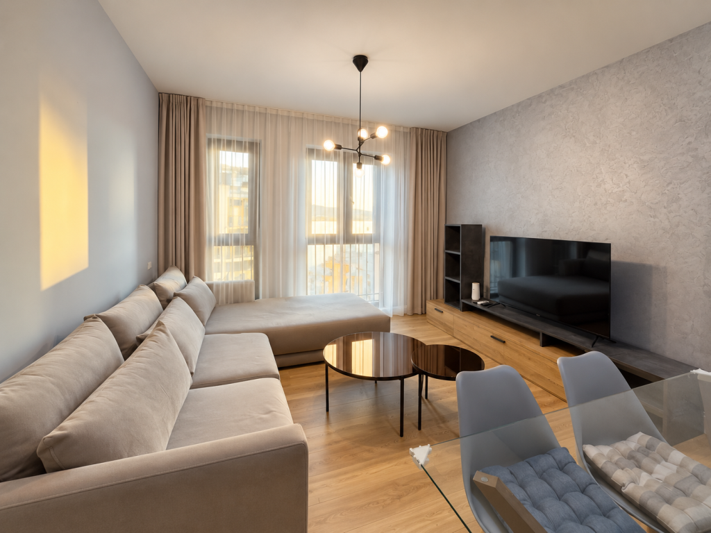 Jepet me qira apartament 1+1 tek Rruga e Kosovareve