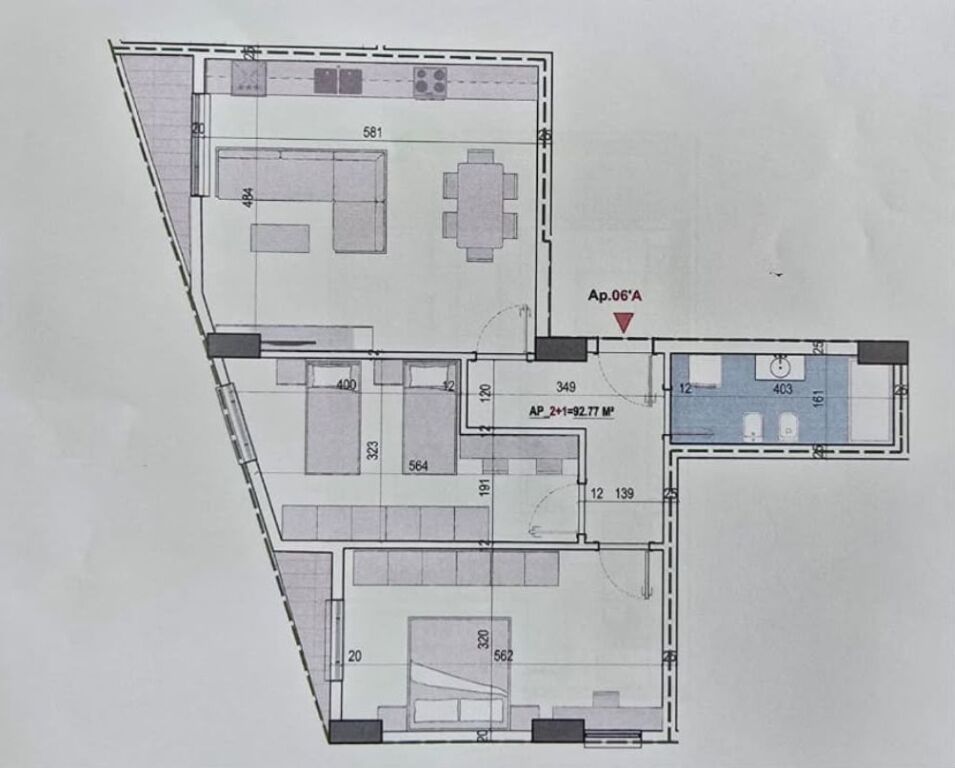 🌇Appartamento in vendita 2+1 nel complesso Bushgjoka a Paskuqan🗝️