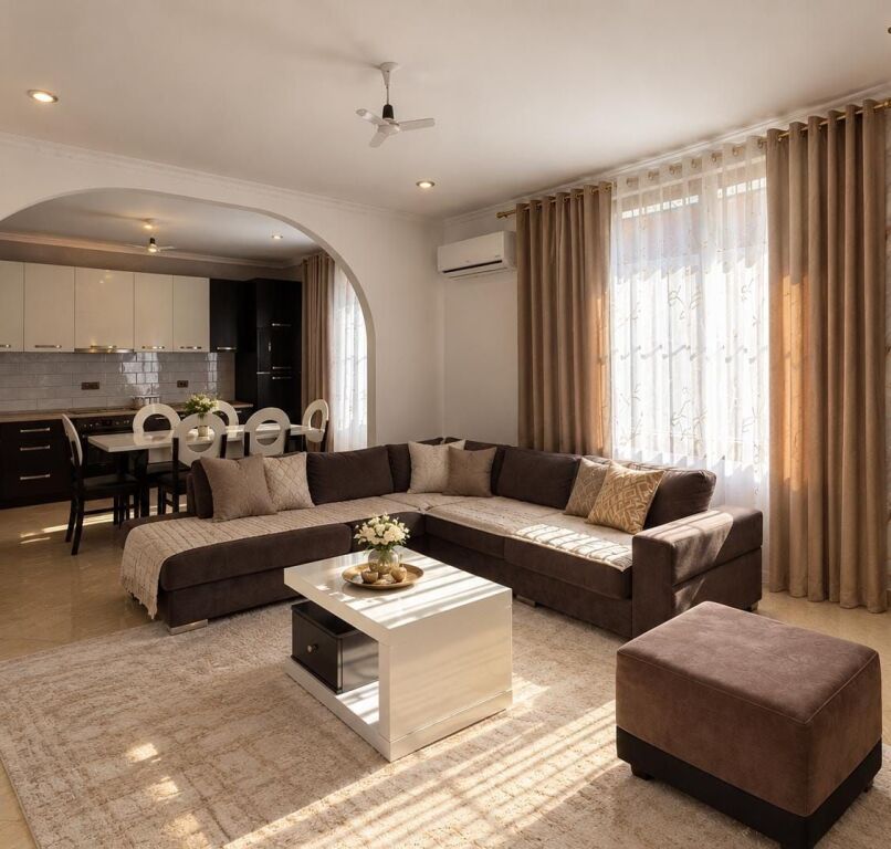 Prane Stadiumit dinamo , jepet me qera apartament 2+1+Parking.