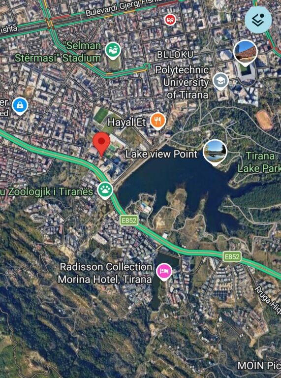 Jepet me Qira: Apartament 2+1+2 ngjitur me "Lake View" - Tiranë