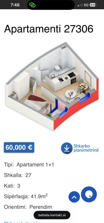 Apartment at Ballada Residence