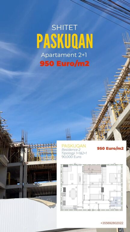 OCCASION! Paskuqan apartment 2+1 FOR SALE!
