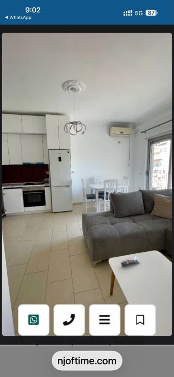1+1, 5th floor with elevator, Myslym Shyri, 750 thousand lek