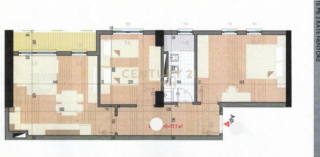 VENDIAMO APPARTAMENTO 2+1 + POSTO AUTO VICINO A QTU-UNIVERS CITY (CONSEGNATO ARREDATO)