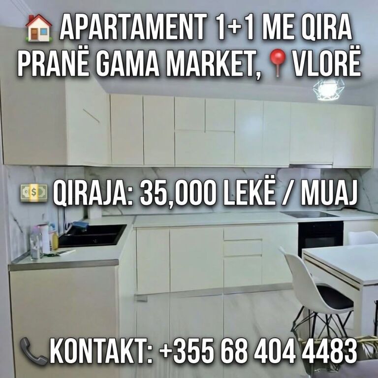 APARTAMENT ME QERA 1+1 VLORE