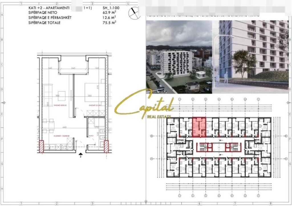 SHITET APARTAMENT 1+1 ASTIR 86.800 EURO