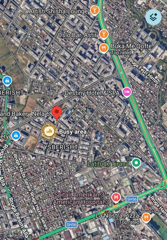 Appartamento 1+1 in affitto - Yzberisht, Tirana