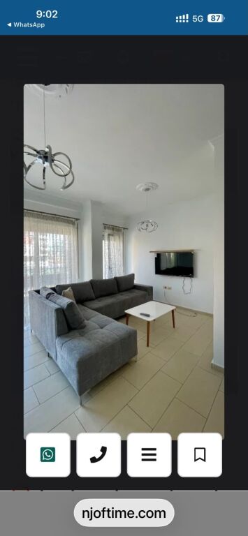 1+1, 5th floor with elevator, Myslym Shyri, 750 thousand lek